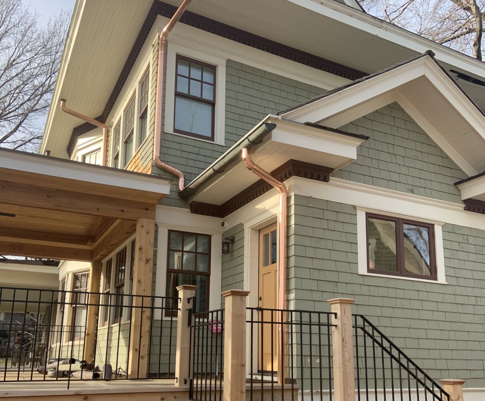 copper-half-round-gutter-installation