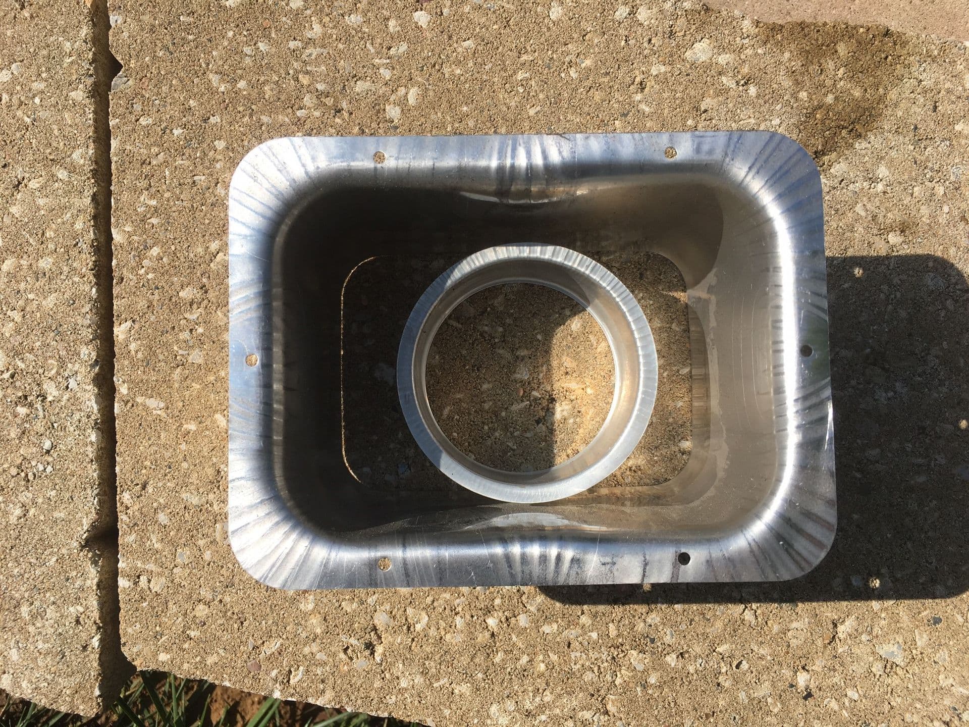 gutter outlet size