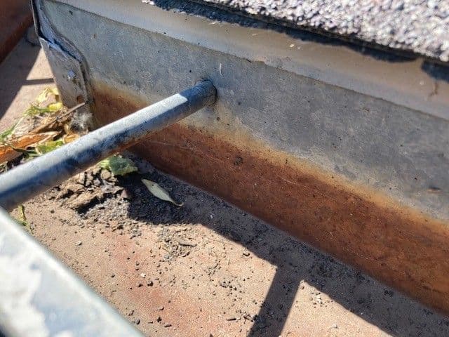 rust gutters problem